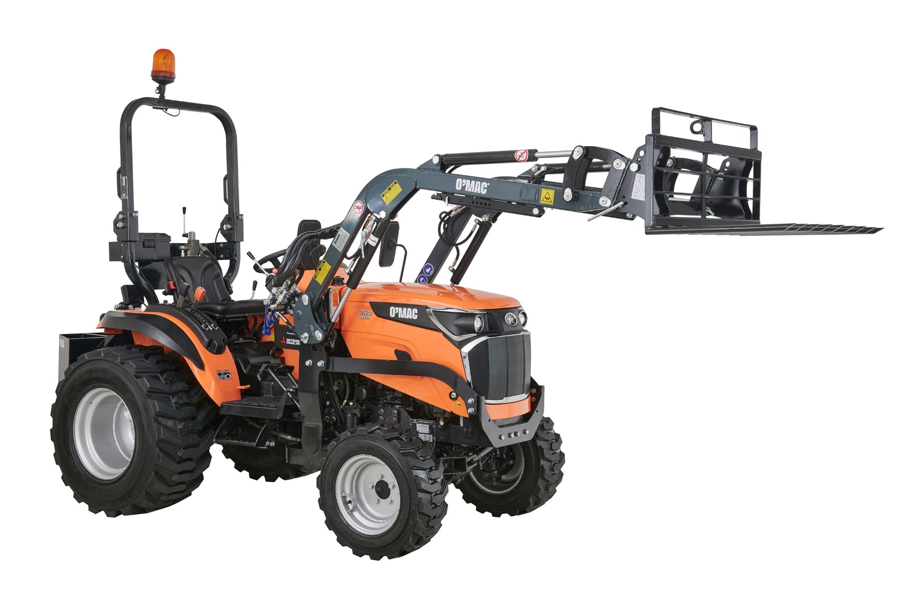 FURCA GUNOI INCARCATOR FRONTAL 2200 - O'MAC TR 25000 - FARA TRACTOR ! furca gunoi incarcator frontal 2200 o mac tr 25000 10