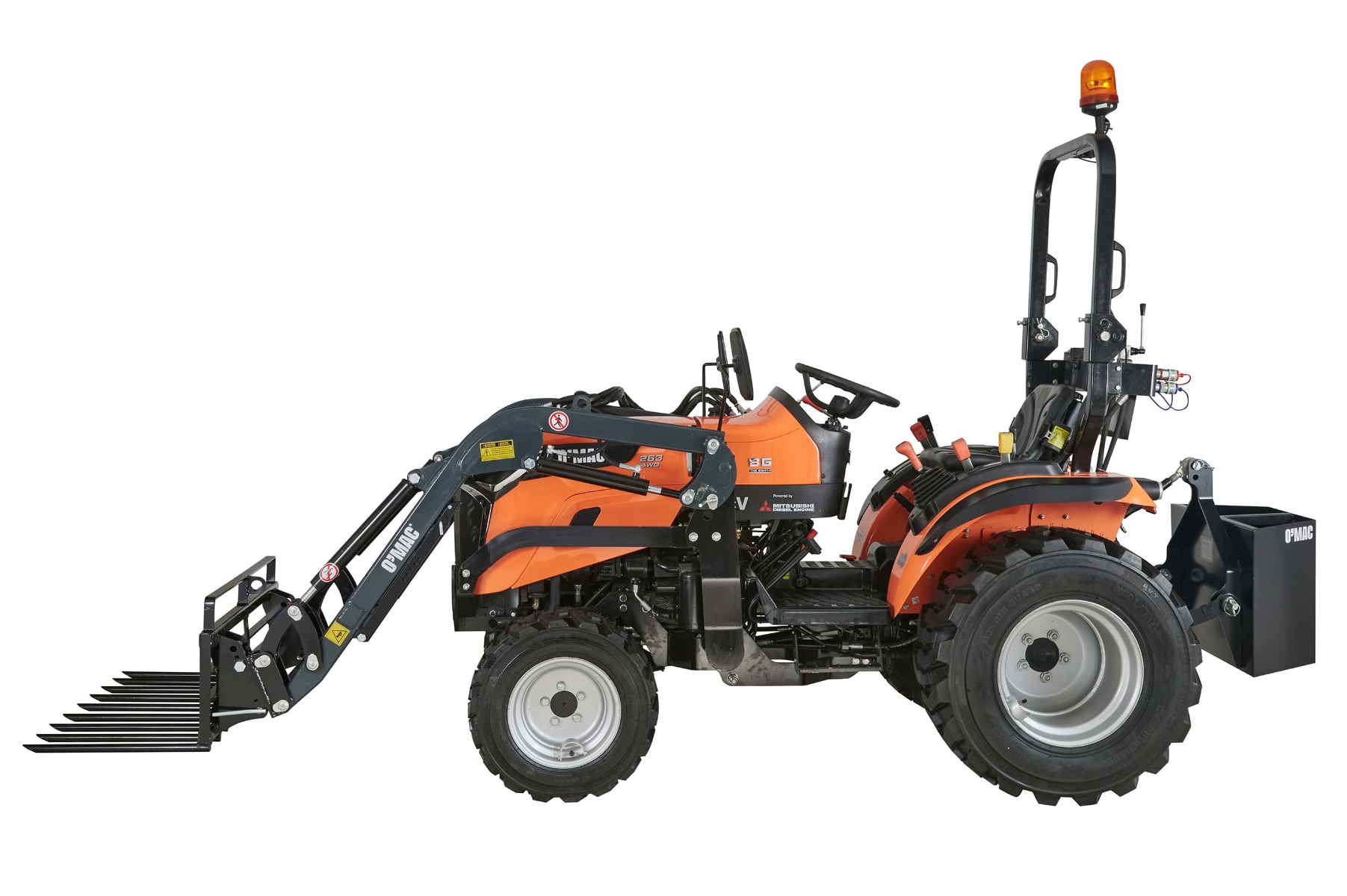 FURCA GUNOI INCARCATOR FRONTAL 2200 - O'MAC TR 25000 - FARA TRACTOR ! furca gunoi incarcator frontal 2200 o mac tr 25000 6