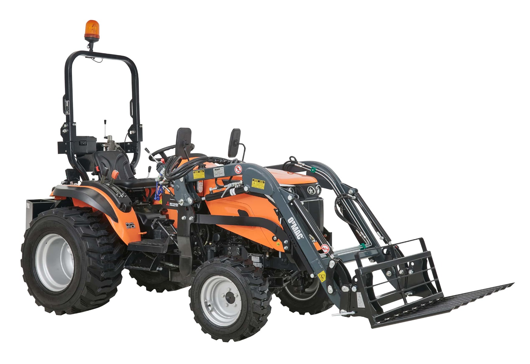 FURCA GUNOI INCARCATOR FRONTAL 2200 - O'MAC TR 25000 - FARA TRACTOR ! furca gunoi incarcator frontal 2200 o mac tr 25000 8