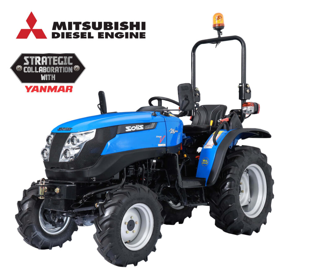 Cum să îți alegi un tractor potrivit: Ghid complet pentru agricultori și proprietari de terenuri tractor agricol solis 26 4wd 26cp wider agri 1 min