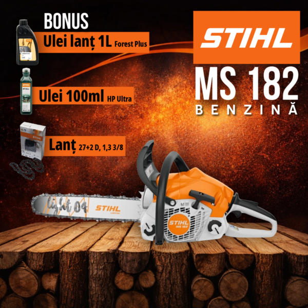MOTOFERASTRAU STIHL MS 182 40CM 1.3MM 3/8″ P BENZINA