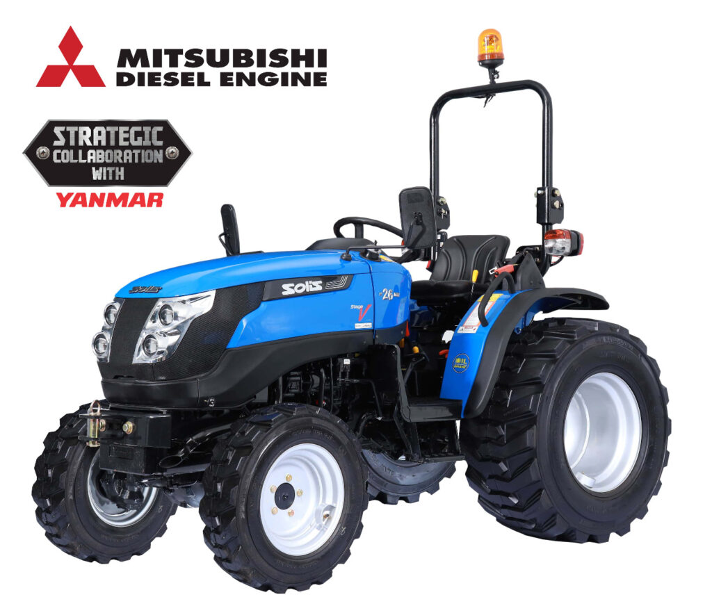 Cum să îți alegi un tractor potrivit: Ghid complet pentru agricultori și proprietari de terenuri tractor agricol solis 26 4wd 26cp roti industriale 1 min
