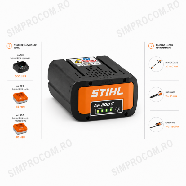ACUMULATOR / BATERIE STIHL AP 200 S