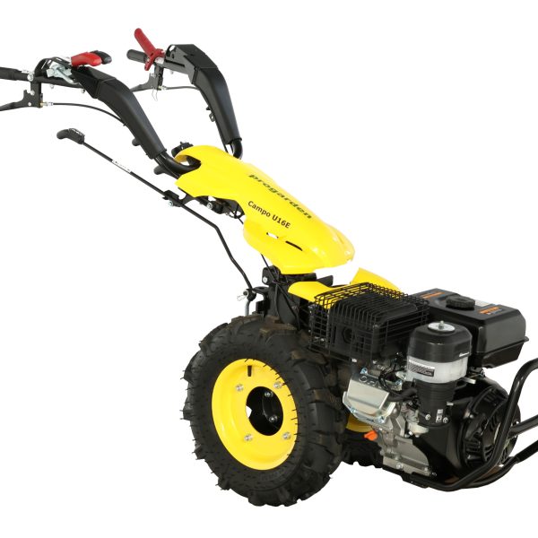 Motocultor ProGARDEN Campo U16E multifunctional 14CP, benzina, EU V, pornire electrica, 3+2 viteze, reductor + FT90 freza tractata 900mm