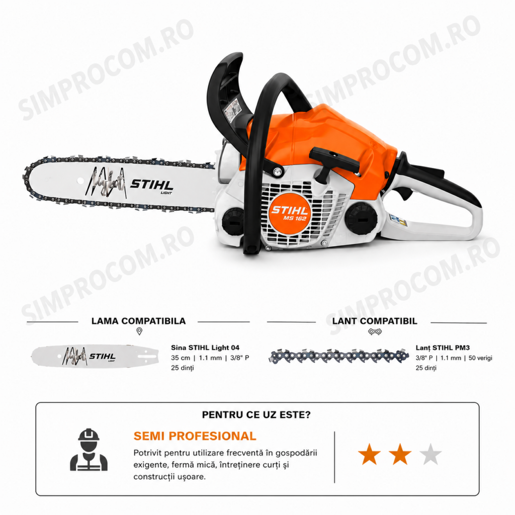 Motofierăstraie STIHL MS 162