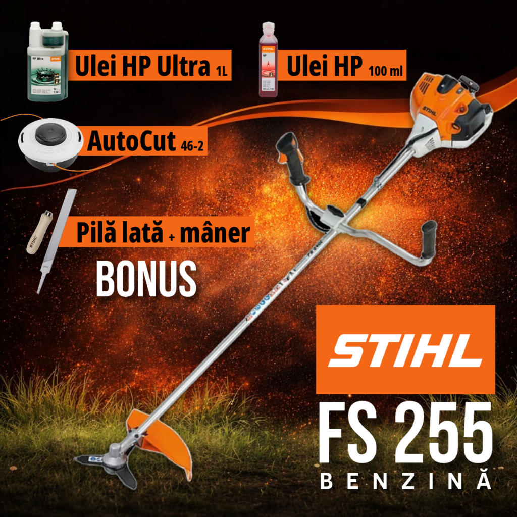 Coase electrice și Motocoase de umăr Motocoasa STIHL FS 255 Promo Simprocom 2026