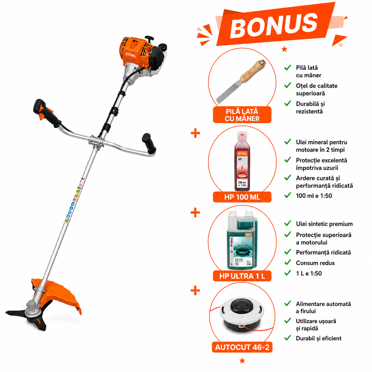Motocoasa STIHL FS 255 benzina