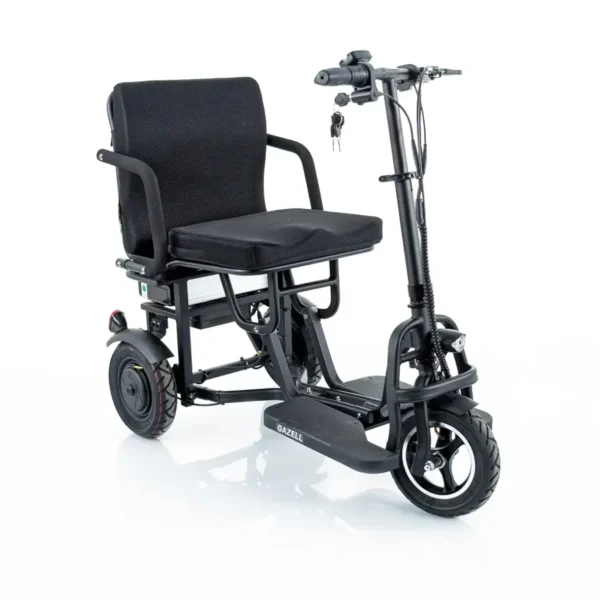 Scaun cu rotile motorizat Rotakt Gazell – Ușor de folosit design modern