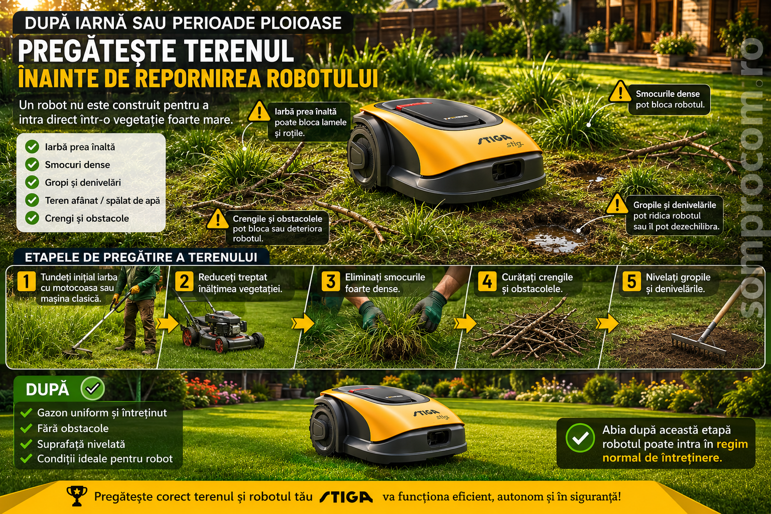 Cum funcționează corect un robot de tuns gazonul și ce trebuie să știe orice proprietar înainte de instalare ChatGPT Image May 19 2026 12 12 18 PM