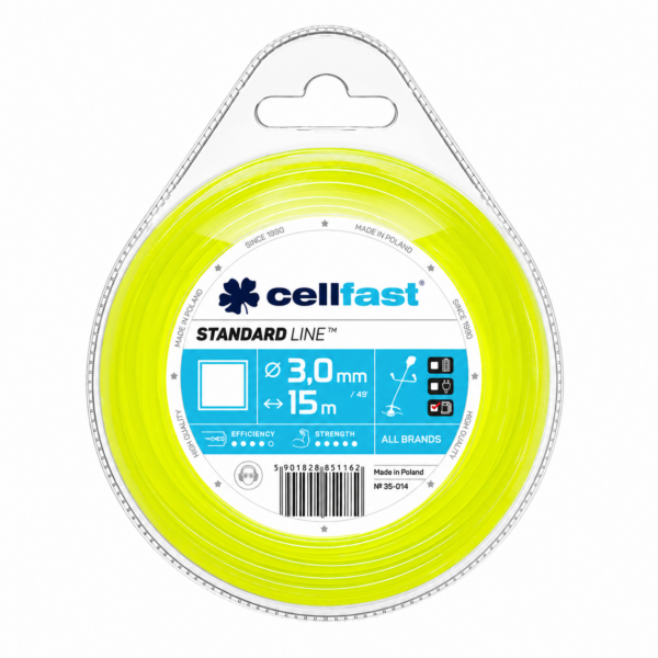 FIR NYLON STANDARD PATRAT 3 .0 MM X15 M